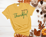 Thankful Puff Vinyl 3D Embossed Family Shirt / Thankful Sweatshirt / Thankful Comfort Colors, Thankful Lover Sweater, Hello Thanksgiving Sweatshirt, Women Thankful Sweatshirt, Women Gift For Thanksgiving