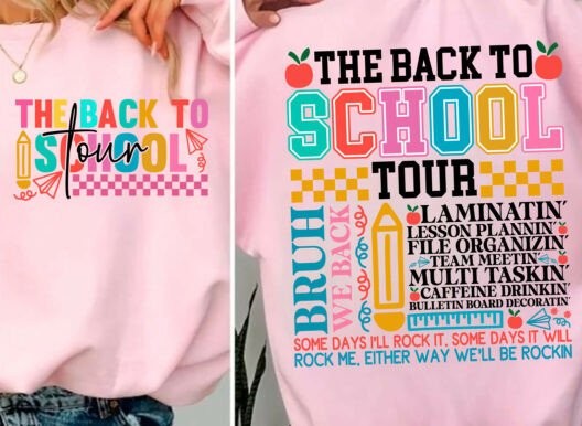 Teacher Back To School Tour Playful Classroom Shirts
