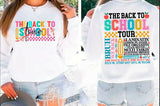 Teacher Back To School Tour Playful Classroom Shirts