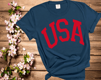 Retro Style USA Tshirt, Big USA Tshirt, USA Comfort Colors Shirt, Comfort Colors Usa Tshirt, Usa Comfort Colors Tee, 4th of July Usa Tshirt