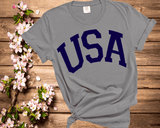 Retro Style USA Tshirt, Big USA Tshirt, USA Comfort Colors Shirt, Comfort Colors Usa Tshirt, Usa Comfort Colors Tee, 4th of July Usa Tshirt