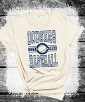 Vintage LA Dodgers Baseball shirt Family Baseball Fan Spirit shirts, Custom LIttle League Baseball, Play Ball Apparel