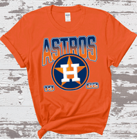 Houston Astros Baseball shirt Family Baseball Fan Spirit shirts, Custom LIttle League Baseball, Play Ball Apparel