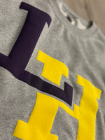 Custom Puff Print Local School MOM Sweatshirt, Embossed Glitter Puff Spirit Wear Sweatshirt, Custom Mama Shirts PUFF School Mascot Sweatshirt, Gift Idea, Liberty Hill Panthers, Texas Football