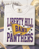 Custom Back-to-School Band Shirts, School BAND Shirts, Liberty Hill Band Shirt, Panthers Band Sweatshirts