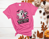 Breast Cancer is BOO - Sheet, PINK OUT Sweatshirt, Spirit Wear Sweatshirt, Custom October We wear Pink, Breast Cancer Awareness Month,