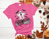 Breast Cancer is BOO - Sheet, PINK OUT Sweatshirt, Spirit Wear Sweatshirt, Custom October We wear Pink, Breast Cancer Awareness Month
