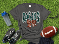 Eagles Football Metallic shirt, Philadelphia Faux Glitter Football Eagles Bling Bird Gang Football Team, Eagles Football Fan Gift, Eagles Fan