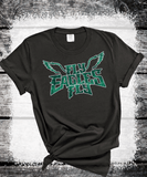 EAGLES Fly Birds Fly Faux Glitter Bling Philadelphia Football Sweatshirt, Philly T-shirt, Trending Eagles Fan Shirts, Football Crewneck, Eagles Hoodie, Superbowl GIfts