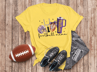 Custom MOM Local School Stanley cup Sweatshirt, Spirit Wear Sweatshirt, Custom Local Shirts School Mascot Sweatshirt, Gift Idea, Liberty Hill Panthers, Texas Football