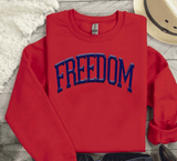 Puff FREEDOM trending Charlie Kirk Freedom shirt - In Memory of Charlie Kirk Crewneck - Patriotic Hoodie - Pray For Charlie Kirk - Social Justice Gift