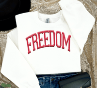 Puff FREEDOM trending Charlie Kirk Freedom shirt - In Memory of Charlie Kirk Crewneck - Patriotic Hoodie - Pray For Charlie Kirk - Social Justice Gift