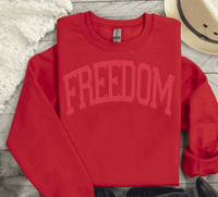 Puff FREEDOM trending Charlie Kirk Freedom shirt - In Memory of Charlie Kirk Crewneck - Patriotic Hoodie - Pray For Charlie Kirk - Social Justice Gift