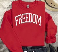 Puff FREEDOM trending Charlie Kirk Freedom shirt - In Memory of Charlie Kirk Crewneck - Patriotic Hoodie - Pray For Charlie Kirk - Social Justice Gift