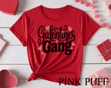 Comfort Colors® Puff Vinyl Galentines Gang, Girls night out, Singles Shirts Matching Best Friends shirts Galentine Party