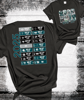 Eagles Football Game day schedule shirt, football Schedule Shirt, Philadelphia Eagles Football Team, Bird Gang Football Fan Gift