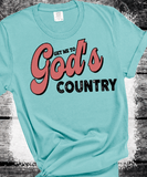 Comfort Colors® Get Me To God’s Country Shirt, Saturday Night Live shirt, Country Music Lover Shirt, Funny Meme Shirt, Western Unisex Tshirt, Christian Tee