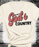 Comfort Colors® Get Me To God’s Country Shirt, Saturday Night Live shirt, Country Music Lover Shirt, Funny Meme Shirt, Western Unisex Tshirt, Christian Tee