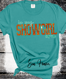 Comfort Colors® Showgirl Shirt for Fan, Orange Show Girl Shirt for Concert, in My Showgirl Era Tshirt Gift for Her, Country Music Fan Gift