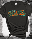 Comfort Colors® Showgirl Shirt for Fan, Orange Show Girl Shirt for Concert, in My Showgirl Era Tshirt Gift for Her, Country Music Fan Gift