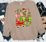 Grinch Christmas Tree Shirts / Merry Grinchmas Christmas Realistic Faux Yarn Hoodie / Classic Christmas Movies Shirts / FYP Viral Grinch Sweatshirts / Funny Holiday Crewneck