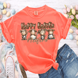 Happy Easter Heifers Shirt Cute Highland Cow Sweatshirt Easter Egg Tee Happy Easter Cow Day Gift Western Country Easter Sweatshirt Cute Easter Farmhouse Easter Gift Tee