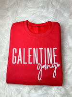 Trendy Galentine Gang Valentine 3D Puff Shirt, Love Puff Shirt, Embossed Puff Shirt, Valentine Puff Sweatshirt, Valentines Day Gift for Her