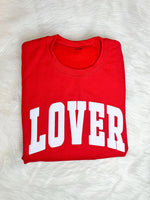 Lover Valentine Puff Sweatshirt, Valentines Puff Shirts for Women, Cute Women Puff Shirt, Embossed Print Puff Tshirt, Couple Puff Tshirt