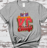 2024 Super Bowl Champions Vegas Chiefs Football Super Bowl 2024 Kansas City