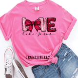 Love Like Jesus Shirt Cute Christian Sweatshirt Valentines Day Gift Cute Easter Shirts