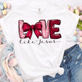 Love Like Jesus Shirt Cute Christian Sweatshirt Valentines Day Gift Cute Easter Shirts