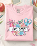 Custom Back-to-School Teacher's Personalized Shirt, Custom Name Shirts
