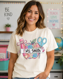 Custom Back-to-School Teacher's Personalized Shirt, Custom Name Shirts