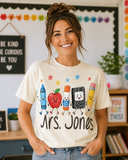 Custom Back-to-School Teacher's Personalized Shirt