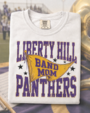 Custom Back-to-School Band MOM Shirts, School BAND MOM Shirts, Liberty Hill Band MOM Shirt, Panthers Band Sweatshirts (Copy)