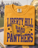 Custom Back-to-School Band MOM Shirts, School BAND MOM Shirts, Liberty Hill Band MOM Shirt, Panthers Band Sweatshirts (Copy)