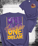 Custom Local School One Team One Dream Sweatshirt, Spirit Wear Sweatshirt, Custom Local Shirts School Mascot Sweatshirt, Gift Idea, Liberty Hill Panthers, Texas Football