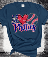 Philadelphia Peace Love Phillies Baseball shirt for Adults Kids Family Philly Baseball Drink shirt, Phillies 1883 Baseball Fans, Play Ball Apparel