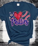 Philadelphia Peace Love Phillies Baseball shirt for Adults Kids Family Philly Baseball Drink shirt, Phillies 1883 Baseball Fans, Play Ball Apparel