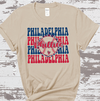 Philadelphia repeat Phillies Baseball shirt for Adults Kids Family Philly Baseball Drink shirt, Phillies 1883 Baseball Fans, Play Ball Apparel
