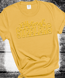 Custom PUFF Print Steelers Sweatshirt, Embossed Puff Spirit Wear Sweatshirt, Pittsburgh Steelers PUFF fan Gear NFL Football Playoff Shirts, Steelers Puff Vinyl Sweatshirts, 3D Embossed Football Gear