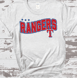 Texas Rangers Baseball shirt Family Baseball Fan Spirit shirts, Custom LIttle League Baseball, Play Ball Apparel