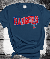 Texas Rangers Baseball shirt Family Baseball Fan Spirit shirts, Custom LIttle League Baseball, Play Ball Apparel
