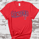 Texas Rangers Baseball shirt Family Baseball Fan Spirit shirts, Custom LIttle League Baseball, Play Ball Apparel