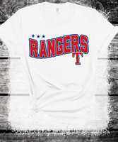 Texas Rangers Baseball shirt Family Baseball Fan Spirit shirts, Custom LIttle League Baseball, Play Ball Apparel