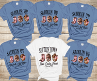 Custom Last Rodeo Bachelorette Shirts Same Cowboy Forever Last Hoedown Country Bach Nashville Bachelorette Party Cowgirl Bridal Party Shirts