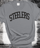 Custom PUFF Print Steelers Sweatshirt, Embossed Puff Spirit Wear Sweatshirt, Pittsburgh Steelers PUFF fan Gear NFL Football Playoff Shirts, Steelers Puff Vinyl Sweatshirts, 3D Embossed Football Gear