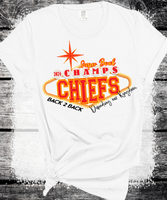 2024 Super Bowl Champions Vegas Chiefs Football Super Bowl 2024 Kansas City