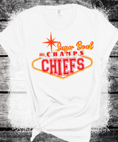 2024 Super Bowl Champions Vegas Chiefs Football Super Bowl 2024 Kansas City