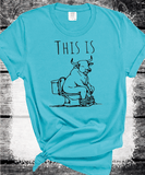 Comfort Colors® This Is Bull Shit Shirt, Joke T-shirt, Girl Tee, Animal Lover Gift, Gift For Woman, Funny Gift Tee, Farmlife,